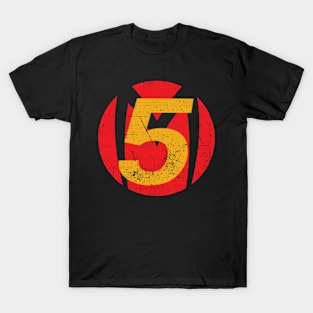 Speed racer number - vintage style T-Shirt